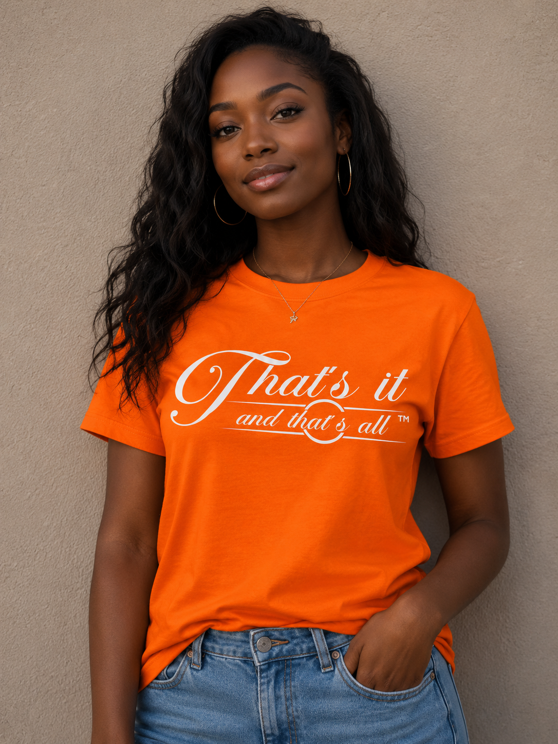 That's It and That's All Statement Tee